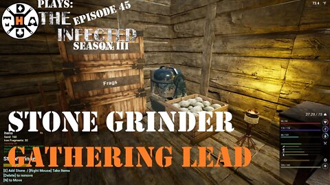 The Infected Gameplay S3EP45 Finally Building The Stone Grinder & Heading To The Caves To Get Lead