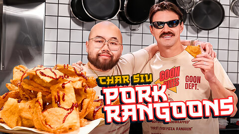 We Made Chinese BBQ Rangoons! | GOONED UP w/ The Wonton Don