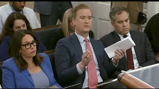 Peter Doocy HUMILIATES Jean-Pierre Over The Border Wall