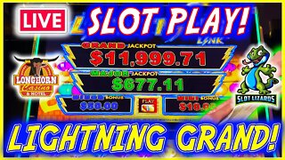 🔴 MORE LIVE SLOT PLAY! GRAND JACKPOT TIME WITH NES AND ROBYN T! LONGHORN CASINO!