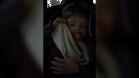 Baby Boy Can't Stand Parents' Singing