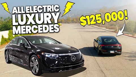 THE MOST LUXURIOUS ELECTRIC CAR EVER!! MERCEDES EQS 580