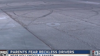 Las Vegas police patrol area for reckless drivers