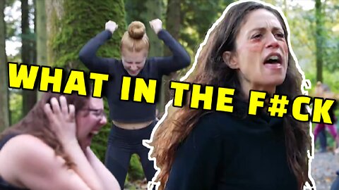 Woke Women Pay $4K to Scream in the Woods!
