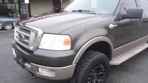 2005 FORD F-150 KING RANCH SUPER CREW 4WD