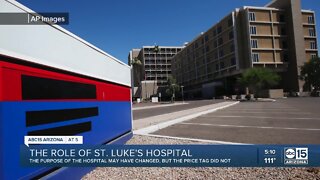 St. Luke's Hospital sits unused