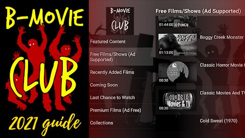 B-MOVIE CLUB - GREAT MOVIE & SHOW STREAMING APP FOR ANY DEVICE! - 2023 GUIDE