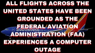 |NEWS| All flights across the United States have been grounded because of a computer outage