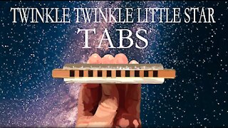 Harmonica TABS for Twinkle Twinkle Little Star