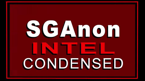SG Anon HUGE - Loss Of Deep State Control - 4/27/24..
