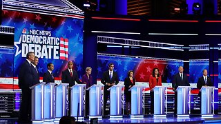 Democratic Presidential Candidates Take Stage For First Debate