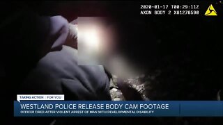 Westland police release bodycam footage of violent arrest of man with developmental disability