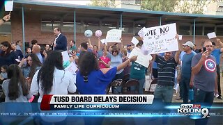 Tucson Unified board delays vote, again on controversial sex education curriculum