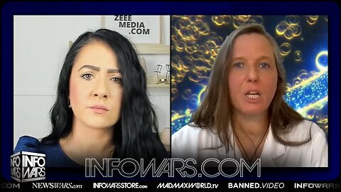 Maria Zeee & Dr. Mihalcea on Infowars - Silicone, Transhumanism Materials Found in COVID Shots & Brain Hacking