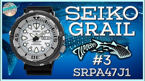 Grail Watch! | 2016 Seiko Prospex Zimbe Limited Edition Tuna 200m Automatic SRPA47J1 Unbox & Review