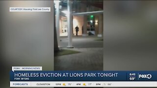 Homeless forced out of Fort Myers library around 3:00 a.m. Friday