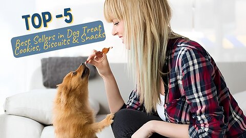 Top 5 l Best Sellers in Dog Treat Cookies l Biscuits & Snacks l dog products