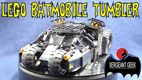 Toy Review Lego 76239 Batmobile Tumbler Scarecrow Showdown