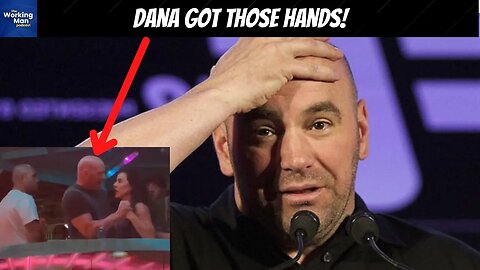 Dana White On Camera Putting Paws On His Wife | His Marriage Is On The Clock