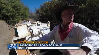 Historic railroad in Julian up for sale