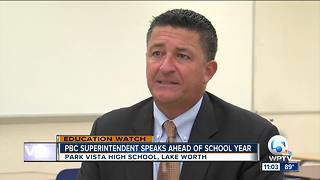 PBC Superintendent speaks ahead of new school year