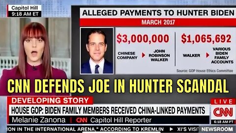 WOW! CNN actually just Reported on the HUNTER BIDEN Scandal. But…of course defended Joe Biden 😑