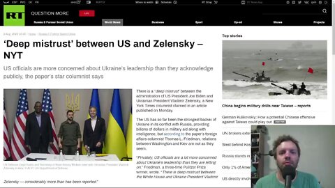 “Deep mistrust” between Biden Admin and Ukraine President Zelensky