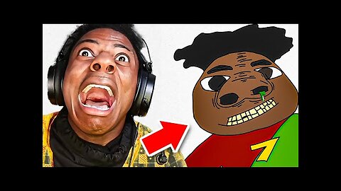 iShowSpeed reacts to His FAN ARTS _FUNNY_ 😂 (1)