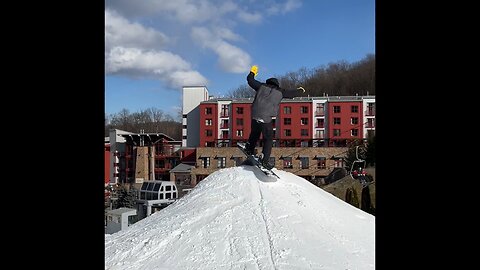 Little snowboard shreddage