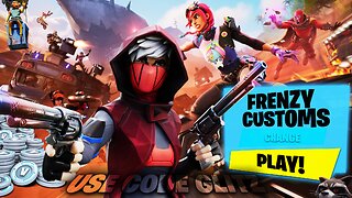 🔴 Fortnite Customs 💸 V-Bucks & 🎁 Active Chat Giveaway! Join Now! 🔥🌟USE CODE GLITZ🌟