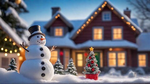 Top Christmas Songs of All Time 🎅🏼 Christmas Carols Music ❄️ Snowy Christmas Night 🌙