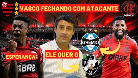 GRÊMIO SONDANDO LATERAL👀 ATACANTE FECHANDO COM O VASCO😱 ESPERANÇA EM BH💪🏻❤🖤