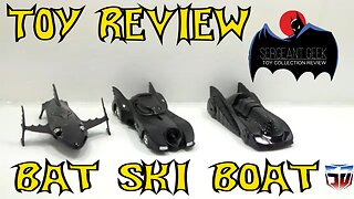 Toy Review Hot Wheels Bat Ski Boat