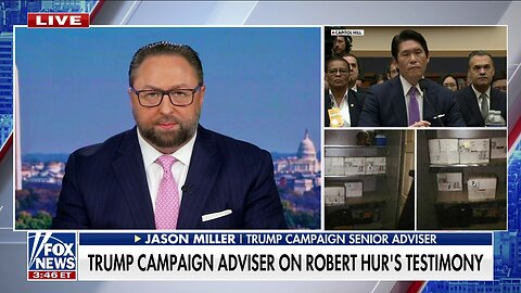Jason Miller: Biden, Trump Treated With 'Two Completely Different' Standards Of Justice