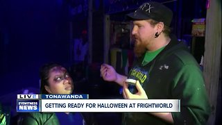 Behind the scenes at Frightworld