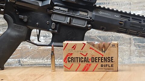 Hornady Critical Defense 223 73gr FTX Ballistic Gel test. Anything Special?