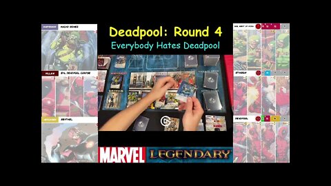 Marvel Legendary Deck Building Game: Deadpool, Round 4