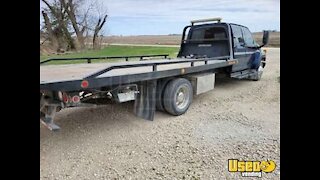 Low Mileage 2004 GMC Topkick Flatbed Tow Truck 19.5 Jerr-Dan Rollback for Sale in Iowa