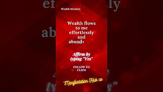 Manifesting Wealth into my life #wealthmanifestation #wealthmanifestation2023 #manifestation #claim