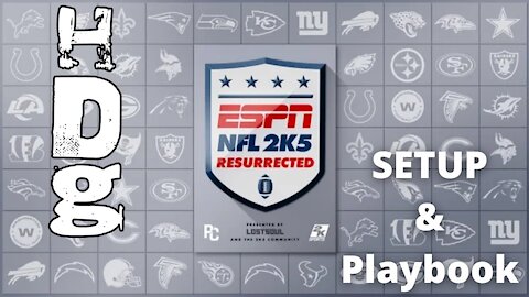 ESPN NFL 2K22 (NFL 2K5 Resurrected Mod) Eagles Season SETUP & PLAYBOOK | HE DONT GAME | Let's Play