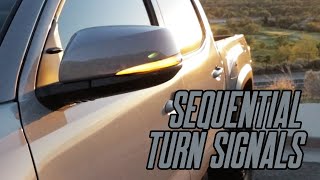 Sequential Turn Signal Install