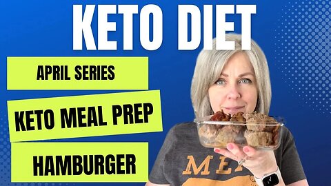 Keto Meal Prep / Hamburger / Clean Keto Under 20 Total Carbs A Day