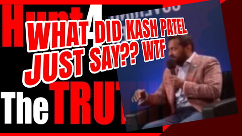 #DEVOLUTION? What Did Kash Patel Just Say in Public?