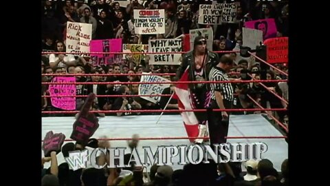 1997 Bret Hart vs Shawn Michaels - Survivor Series
