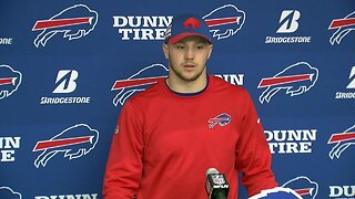 Bills QB Josh Allen discusses upcoming Thanksgiving matchup against the Dallas Cowboys