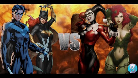 MUGEN - Request - Batgirl + Nightwing VS Harley Quinn + Poison Ivy - See Description