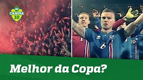 OLHA como a torcida da ISLÂNDIA dá SHOW!