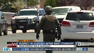 Standoff ends near Desert Inn and Durango