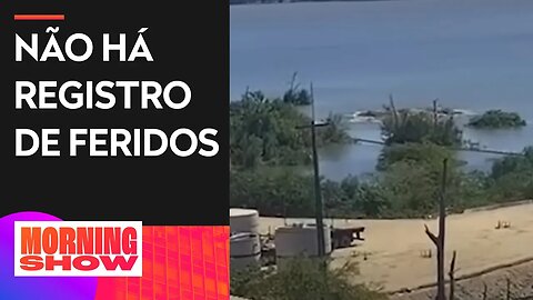 Mina da Braskem colapsa sob lagoa Mundaú em Maceió