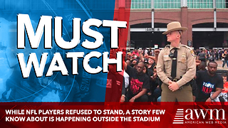While NFL Players Refused To Stand, A Story Few Know About Is Happening Outside The Stadium